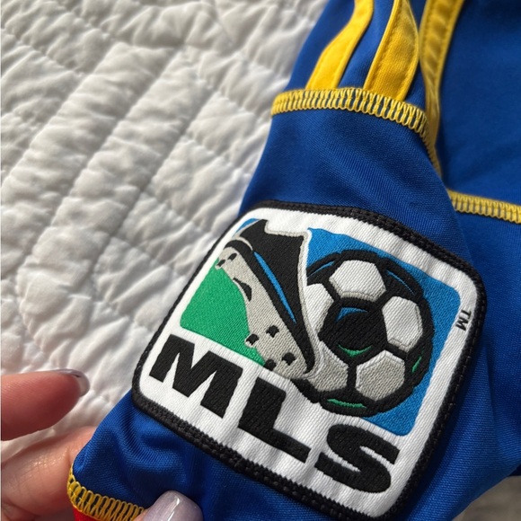 Adidas 2014 Colorado Rapids Jersey kids large with Red and Yellow Accents - Picture 5 of 7